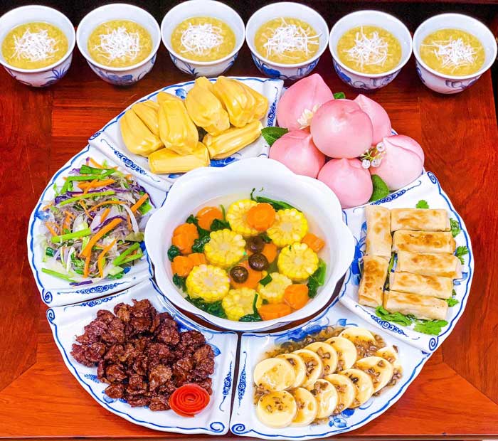 Cách làm mâm cơm chay cúng mùng 1 Tết Nguyên Đán Cách làm mâm cơm chay cúng mùng 1 Tết Nguyên Đán