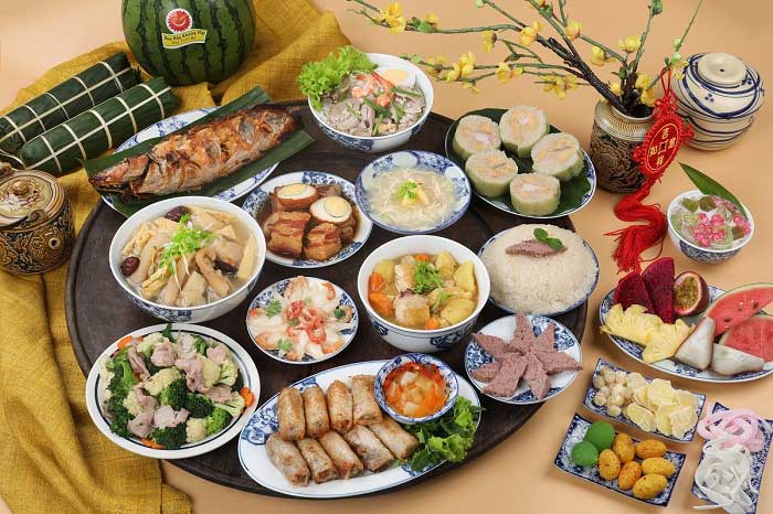 Mâm cỗ ngày Tết miền Bắc Mâm cỗ ngày Tết miền Bắc